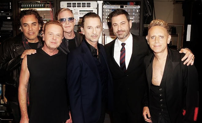 Depeche Mode Delivered A Performance On Jimmy Kimmel Live!