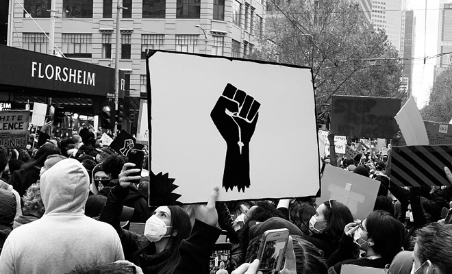 Black Lives Matter movement. BLM
