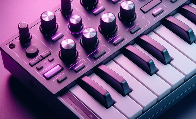 MIDI synthesizer EDM synthesizer