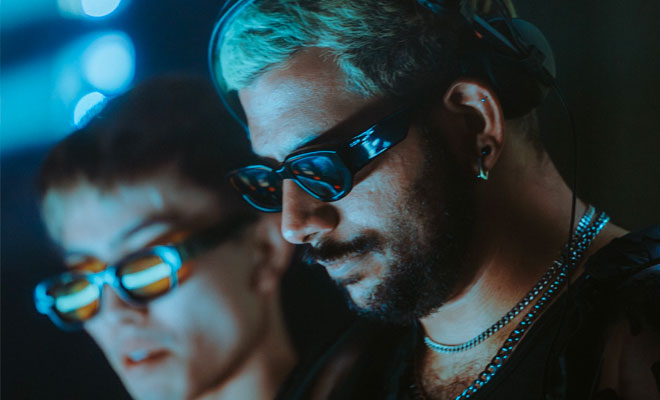 futuristic club music