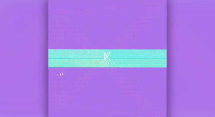 Abstract cover art for Khaosé's debut EP.