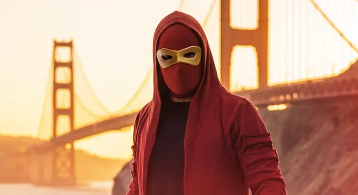 Sound Of Legend standing in front of the Golden Gate Bridge for the San Francisco EDM remake.