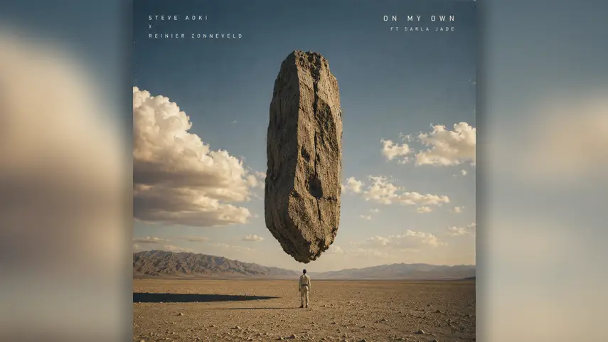 On My Own official cover art by Steve Aoki, Reinier Zonneveld and Darla Jade.