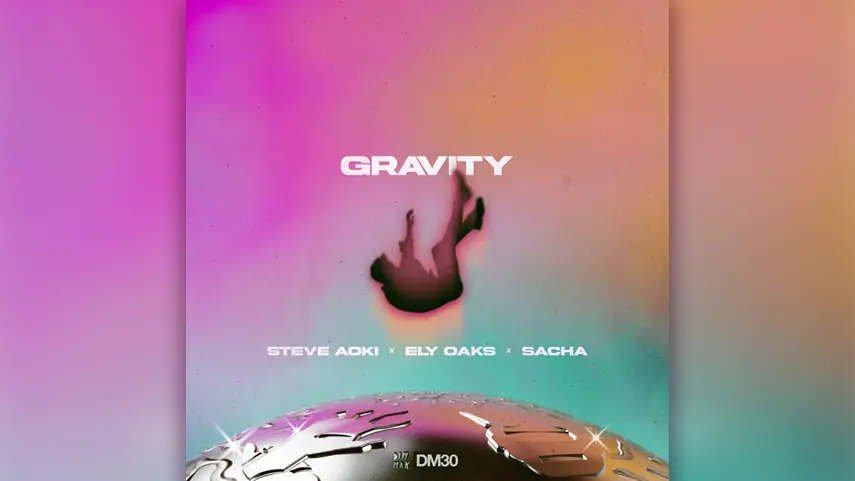 Steve Aoki, Ely Oaks, SACHA- Gravity Cover art for "Gravity" by Steve Aoki, Ely Oaks, and SACHA, released via Dim Mak.