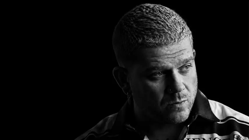 Black and white portrait of music producer KNWLSY for the single Like That featuring Brunette.